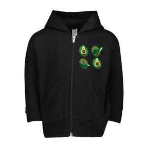 Avocado Yoga Toddler Zip Fleece Hoodie