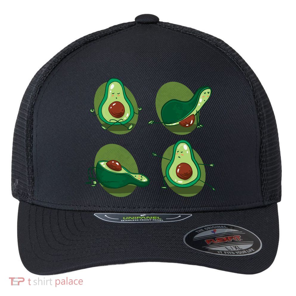 Avocado Yoga Flexfit Unipanel Trucker Cap
