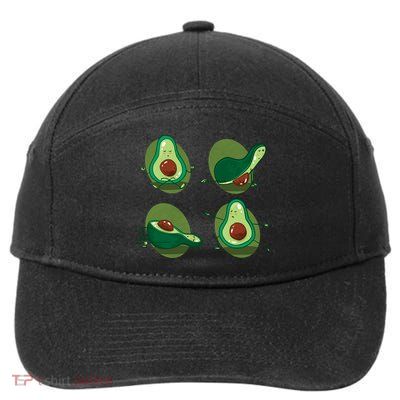 Avocado Yoga 7-Panel Snapback Hat
