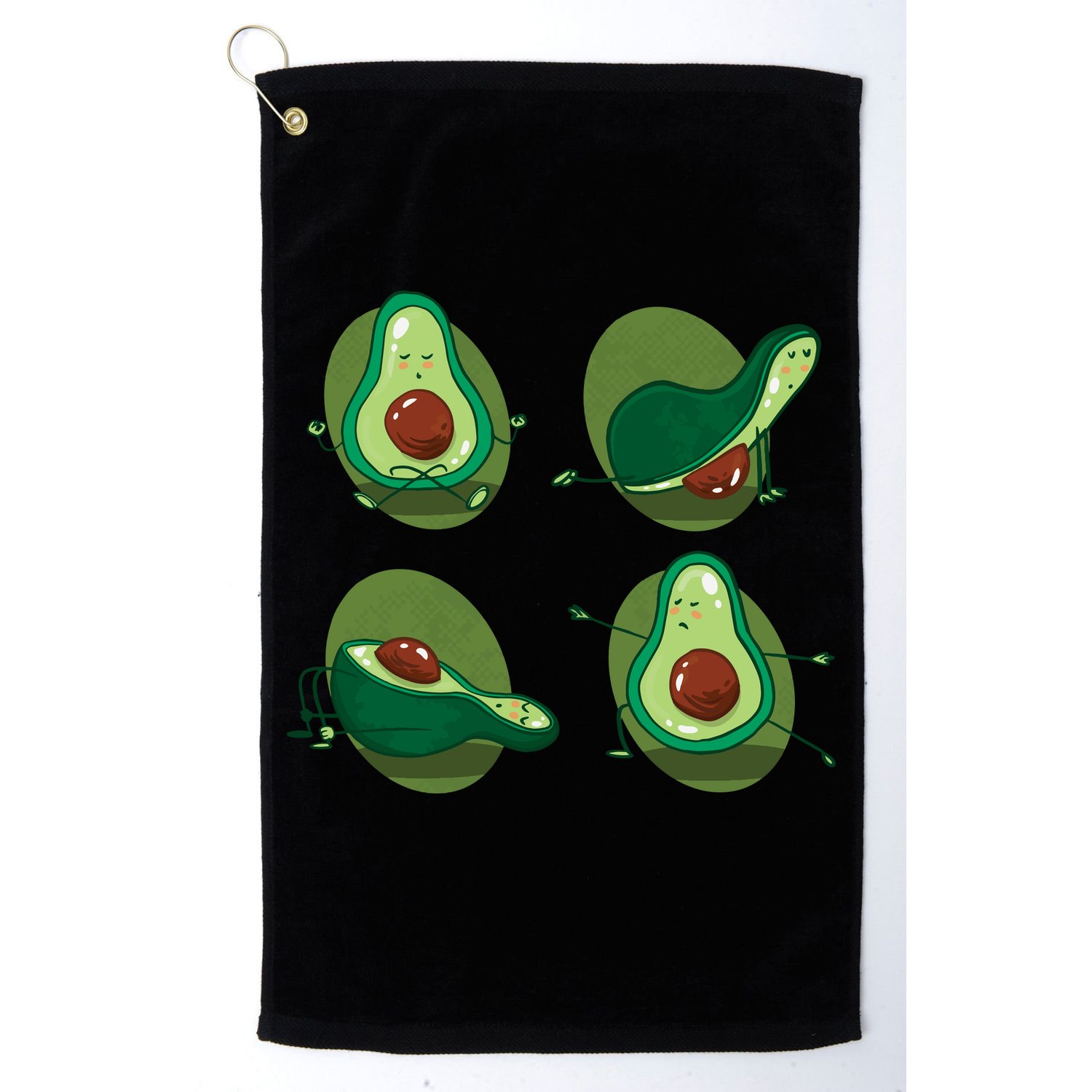 Avocado Yoga Golf Towel