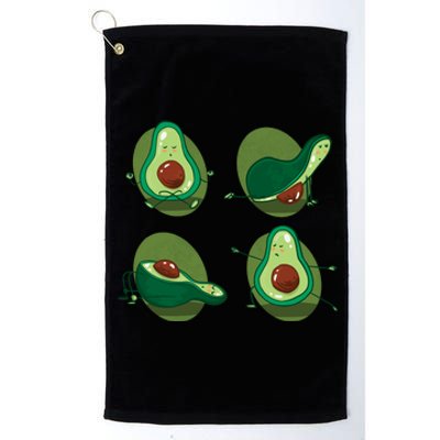 Avocado Yoga Platinum Collection Golf Towel