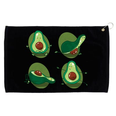 Avocado Yoga Grommeted Golf Towel