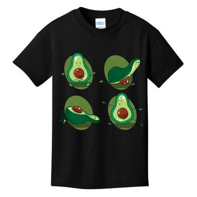 Avocado Yoga Kids T-Shirt