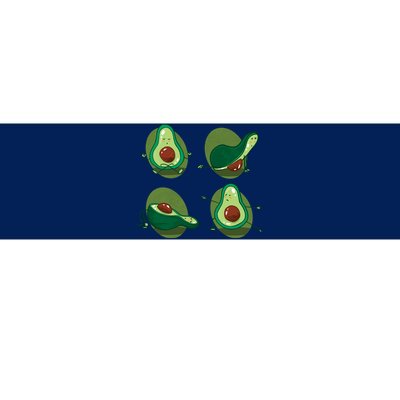 Avocado Yoga Bumper Sticker