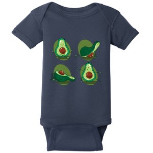 Avocado Yoga Baby Bodysuit