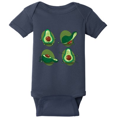 Avocado Yoga Baby Bodysuit