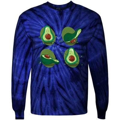 Avocado Yoga Tie-Dye Long Sleeve Shirt