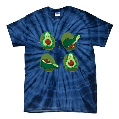 Avocado Yoga Tie-Dye T-Shirt