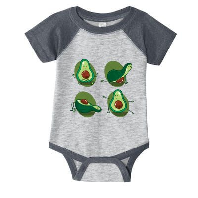 Avocado Yoga Infant Baby Jersey Bodysuit