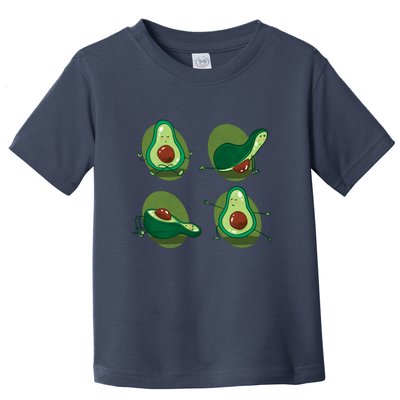 Avocado Yoga Toddler T-Shirt