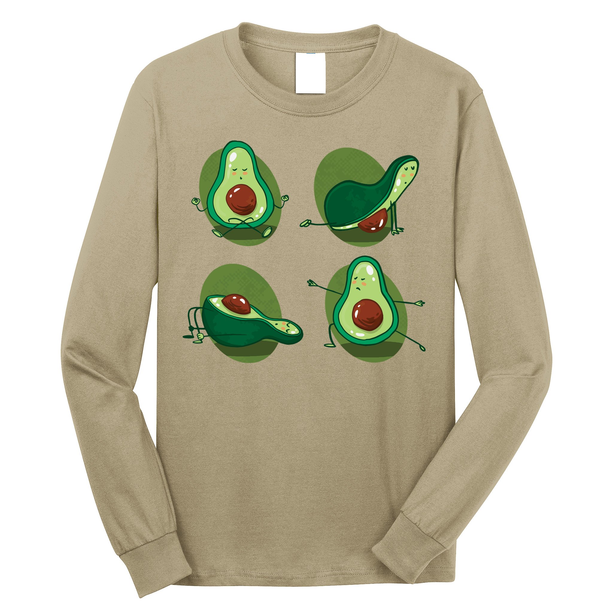 Avocado Yoga Long Sleeve Shirt