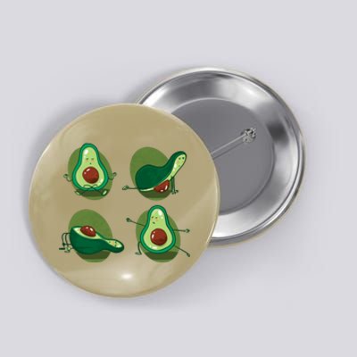 Avocado Yoga Button