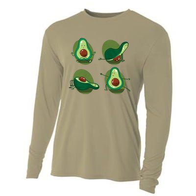 Avocado Yoga Cooling Performance Long Sleeve Crew