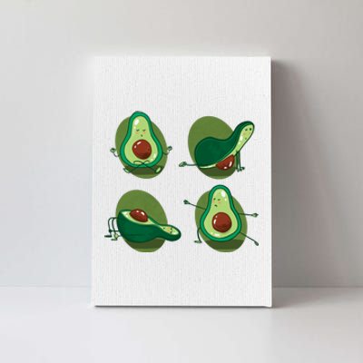 Avocado Yoga Canvas