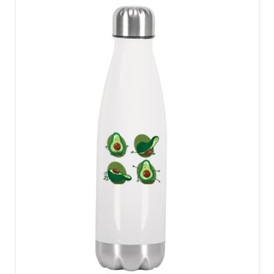 Avocado Yoga Stainless Steel Insulated Water Bottle