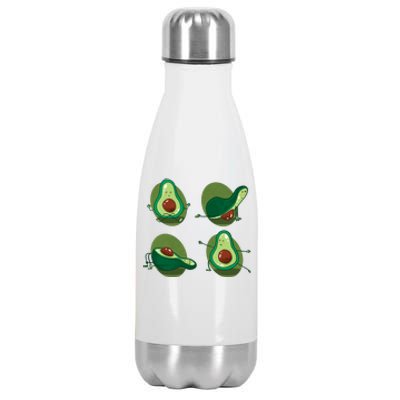 Avocado Yoga Stainless Steel Insulated Water Bottle