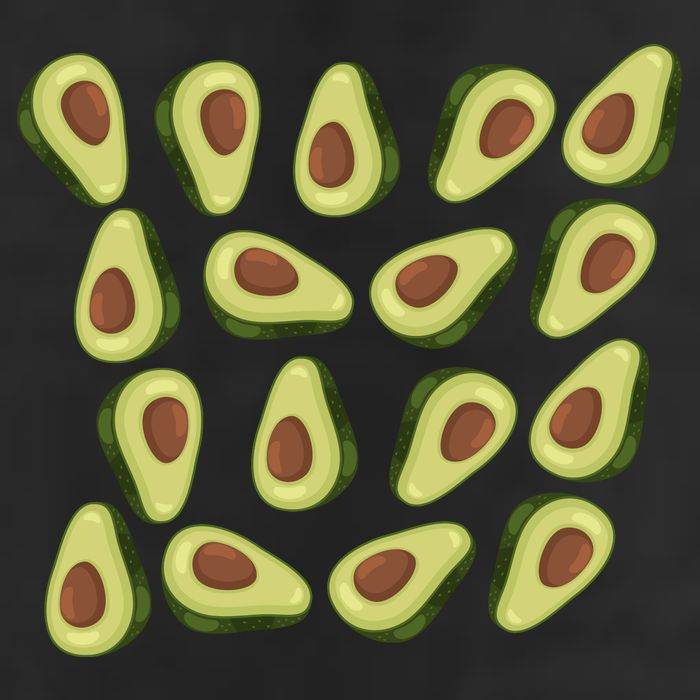 Avocados Pattern Guacamole Costume Cool Comfort Performance Bucket Hat