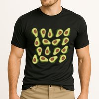 Avocados Pattern Guacamole Costume Cooling Performance Crew T-Shirt