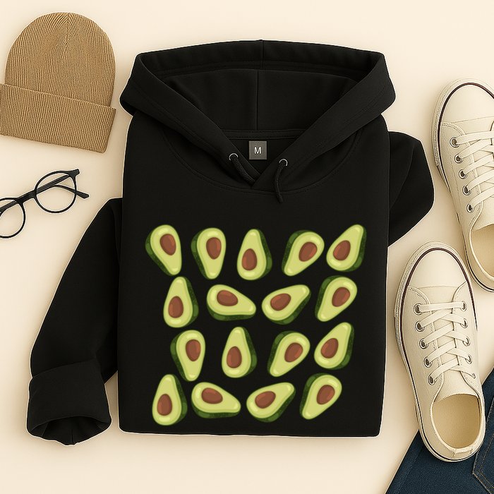 Avocados Pattern Guacamole Costume Hoodie