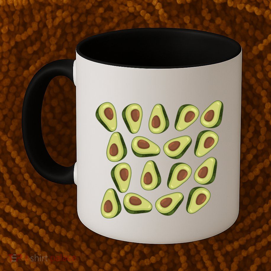 Avocados Pattern Guacamole Costume Mug