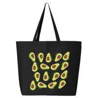 Avocados Pattern Guacamole Costume 25L Jumbo Tote