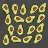 Avocados Pattern Guacamole Costume Vector Backpack