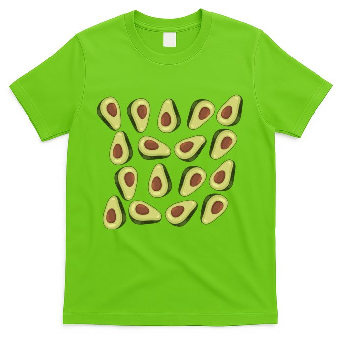Avocados Pattern Guacamole Costume T-Shirt