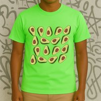 Avocados Pattern Guacamole Costume T-Shirt