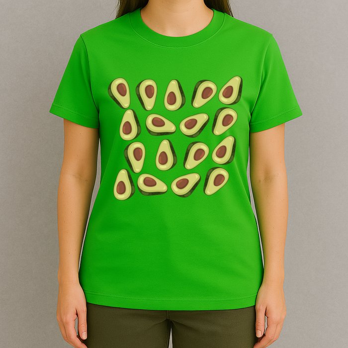Avocados Pattern Guacamole Costume T-Shirt