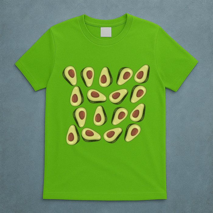 Avocados Pattern Guacamole Costume T-Shirt