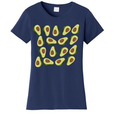 Avocados Pattern Guacamole Costume Women's T-Shirt