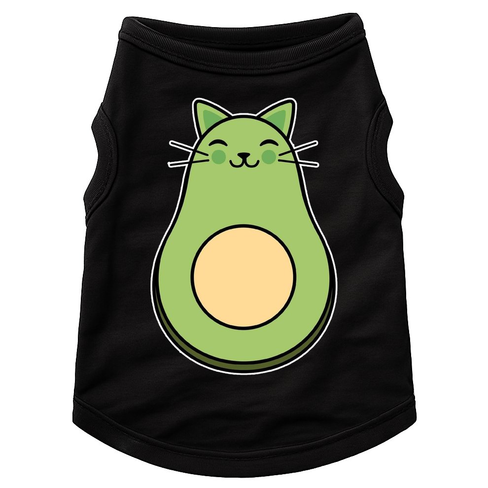 Avocato Avacado Cat Cute Doggie Tank