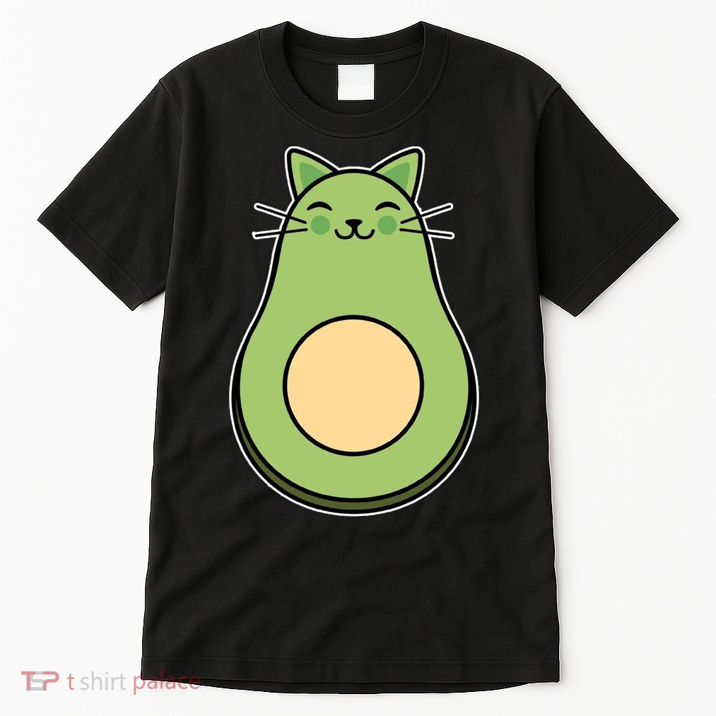 Avocato Avacado Cat Cute Tall T-Shirt