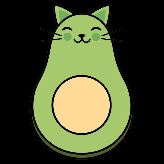 Avocato Avacado Cat Cute Mug