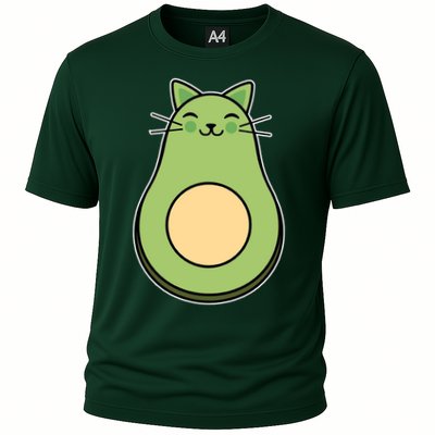 Avocato Avacado Cat Cute Performance Shirt