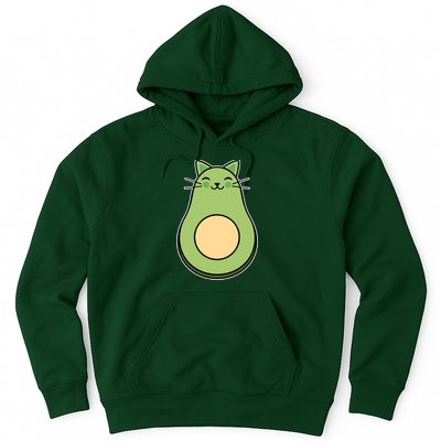 Avocato Avacado Cat Cute Hoodie
