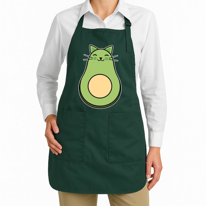 Avocato Avacado Cat Cute Apron