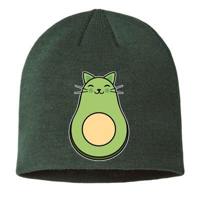 Avocato Avacado Cat Cute Sustainable Beanie