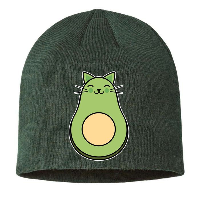 Avocato Avacado Cat Cute Sustainable Beanie