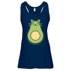 Avocato Avacado Cat Cute Ladies Essential Flowy Tank