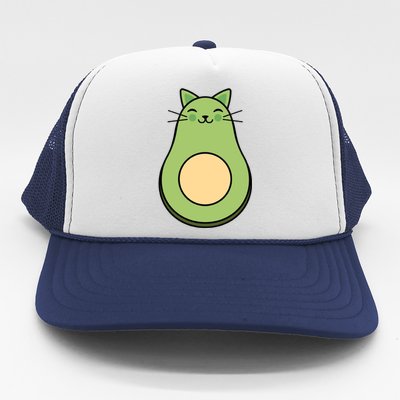 Avocato Avacado Cat Cute Trucker Hat