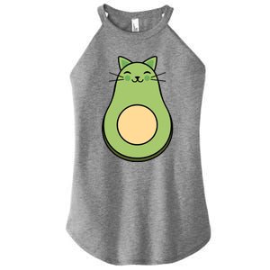 Avocato Avacado Cat Cute Women's Perfect Tri Rocker Tank