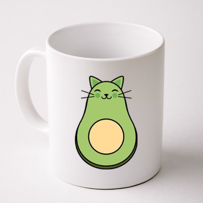 Avocato Avacado Cat Cute Coffee Mug