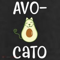 Avocato Cat Avocado 11oz C Handle Ceramic Mug