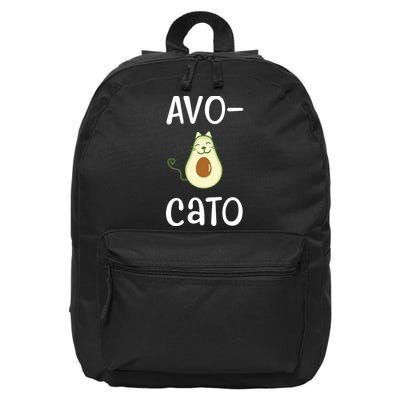 Avocato Cat Avocado 16 in Basic Backpack