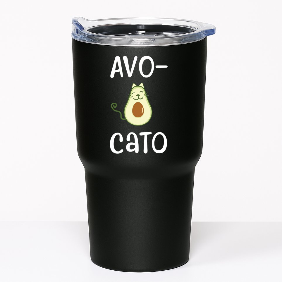 Avocato Cat Avocado Tumbler