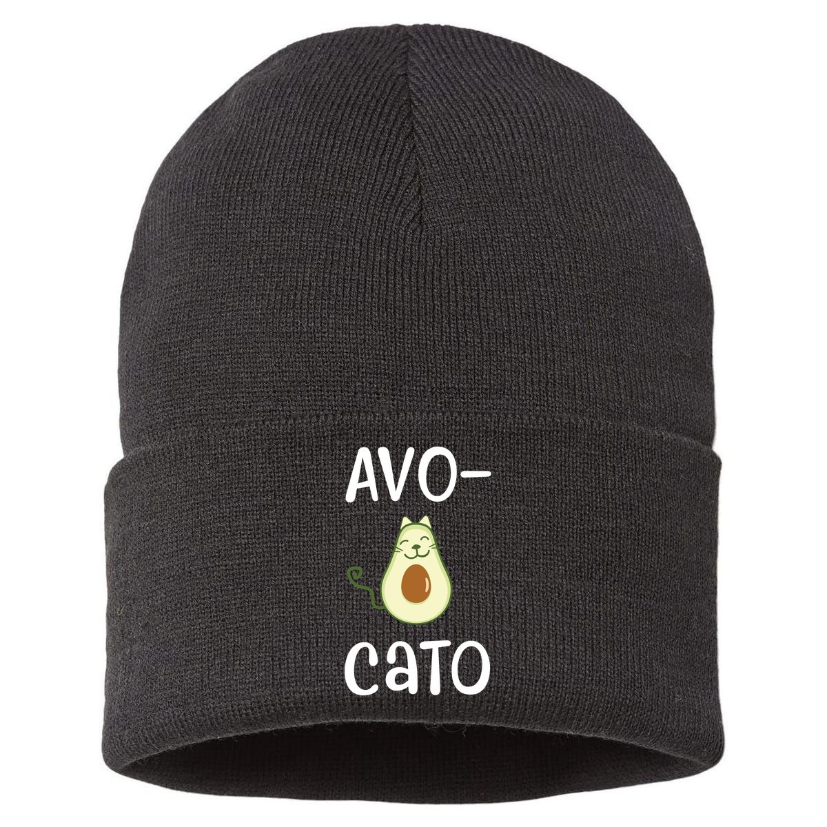 Avocato Cat Avocado Sustainable Knit Beanie