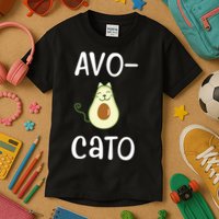 Avocato Cat Avocado Kids T-Shirt