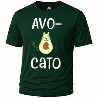 Avocato Cat Avocado Cooling Performance Crew T-Shirt