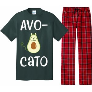 Avocato Cat Avocado Pajama Set